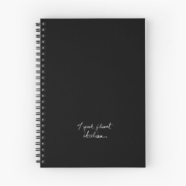 Item preview, i speak fluent italian quote handwritten designed and sold by InmyOwnwords.