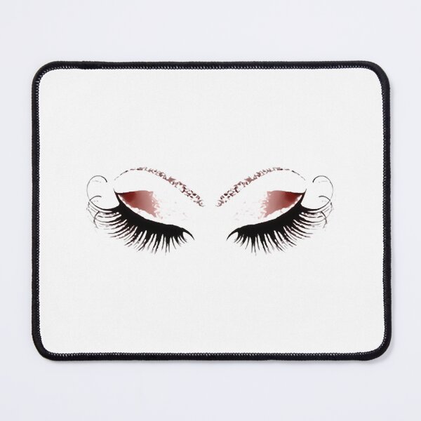 Item preview, Eyelashes Glamor Girl Simply Eyes Lips Fashion Apparel Essential Inspiration Joy Mood Funny designed and sold by DesignByHeartUK.
