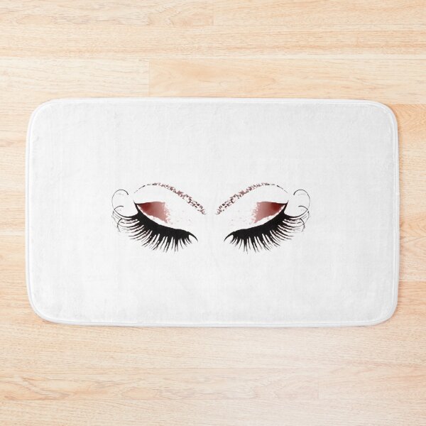 Item preview, Eyelashes Glamor Girl Simply Eyes Lips Fashion Apparel Essential Inspiration Joy Mood Funny designed and sold by DesignByHeartUK.