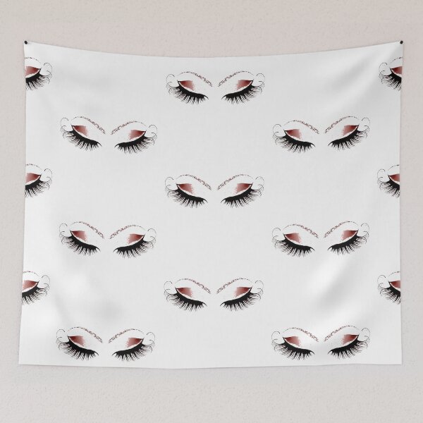 Item preview, Eyelashes Glamor Girl Simply Eyes Lips Fashion Apparel Essential Inspiration Joy Mood Funny designed and sold by DesignByHeartUK.