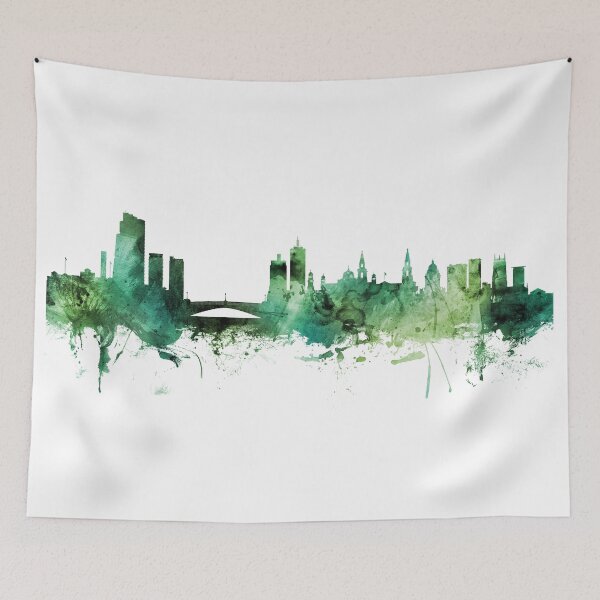 Item preview, Leeds England Skyline designed and sold by ArtPrints.