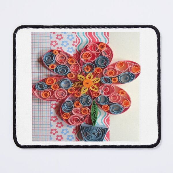 Item preview, Quilled colorful flower designed and sold by Crochetamommy.