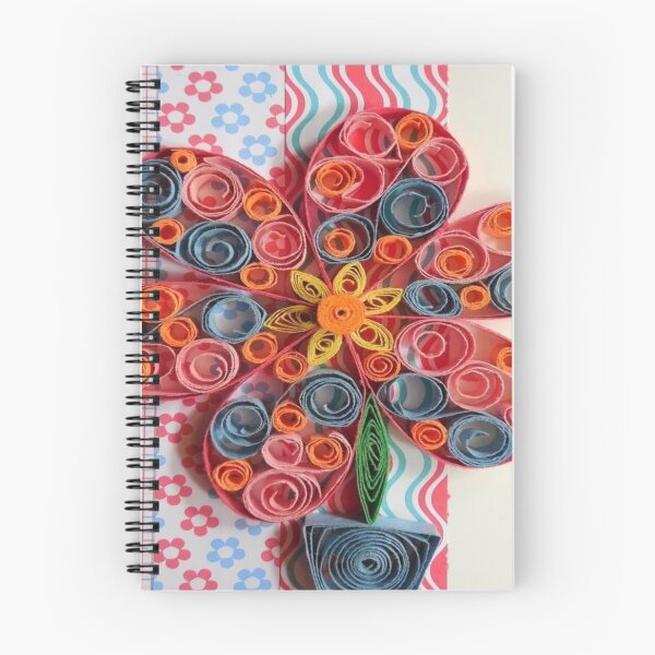 Item preview, Quilled colorful flower designed and sold by Crochetamommy.
