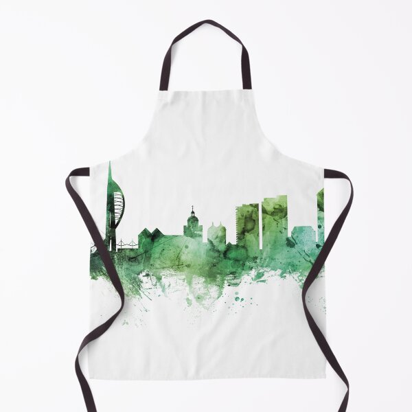 Item preview, Portsmouth England Skyline designed and sold by ArtPrints.