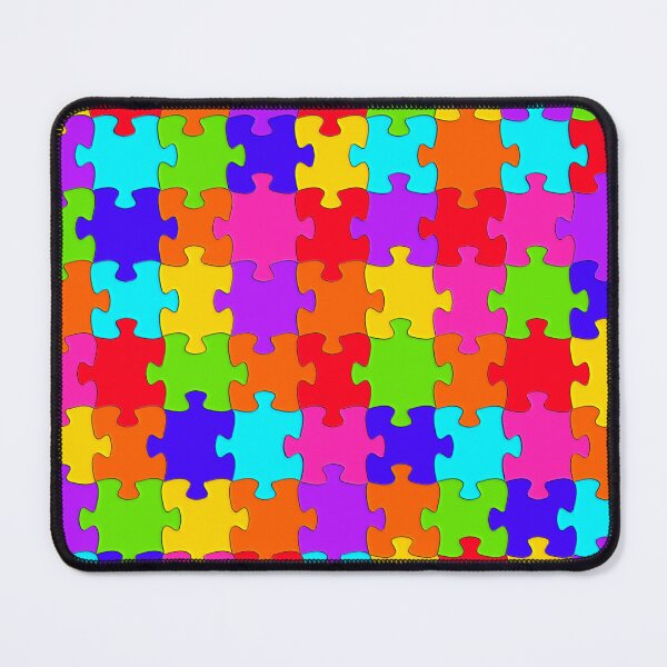 Item preview, Colorful Puzzle Pattern designed and sold by artistoutfitter.