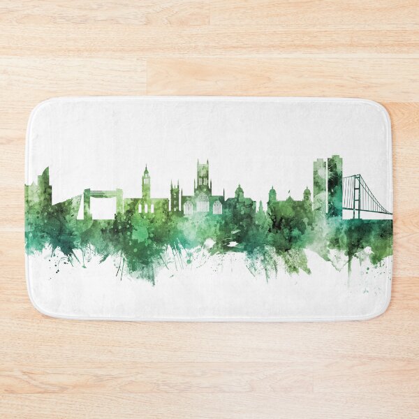Item preview, Kingston upon Hull England Skyline designed and sold by ArtPrints.