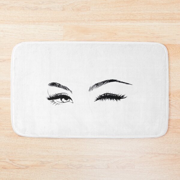 Item preview, Eyelashes Glamor Girl Simply Eyes Lips Fashion Apparel Essential Inspiration Joy Mood Funny designed and sold by DesignByHeartUK.
