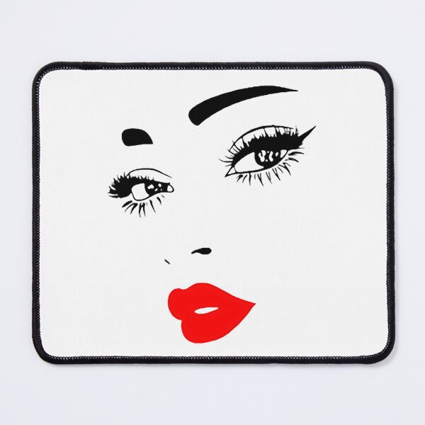 Item preview, Eyelashes Glamor Girl Simply Eyes Lips Fashion Apparel Essential Inspiration Joy Mood Funny designed and sold by DesignByHeartUK.