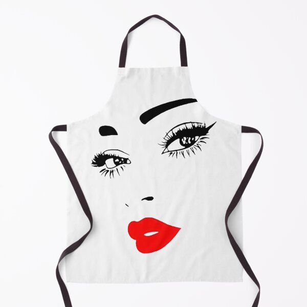 Item preview, Eyelashes Glamor Girl Simply Eyes Lips Fashion Apparel Essential Inspiration Joy Mood Funny designed and sold by DesignByHeartUK.