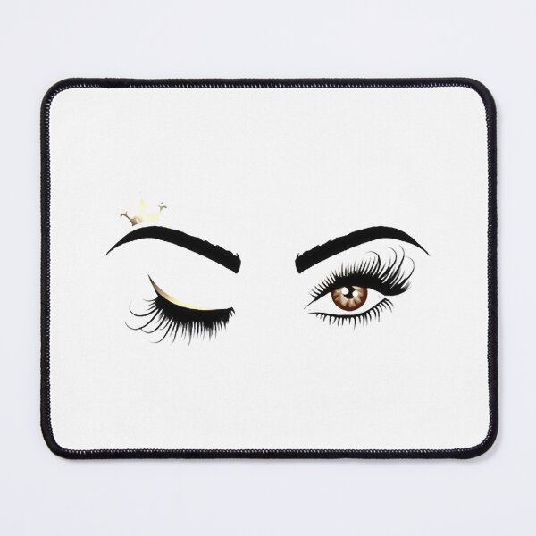 Item preview, Eyelashes Glamor Girl Simply Eyes Lips Fashion Apparel Essential Inspiration Joy Mood Funny designed and sold by DesignByHeartUK.