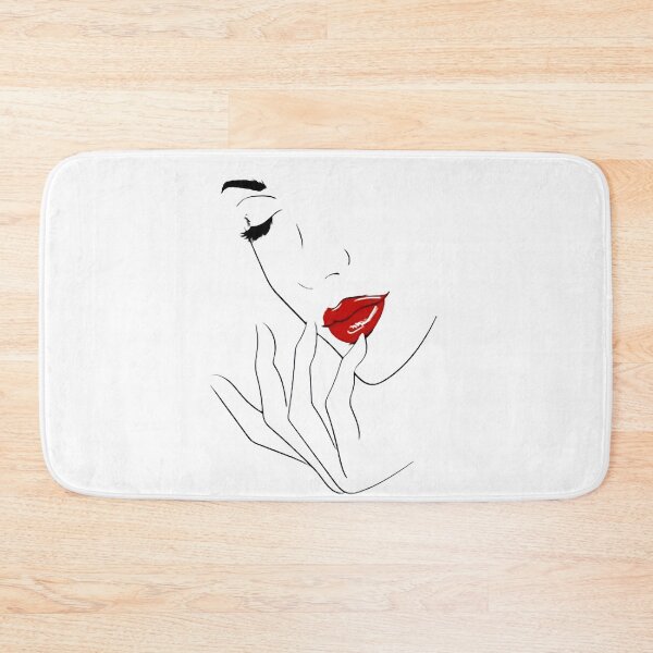 Item preview, Eyelashes Glamor Girl Simply Eyes Lips Fashion Apparel Essential Inspiration Joy Mood Funny designed and sold by DesignByHeartUK.