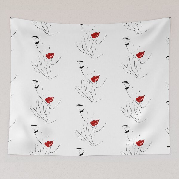 Item preview, Eyelashes Glamor Girl Simply Eyes Lips Fashion Apparel Essential Inspiration Joy Mood Funny designed and sold by DesignByHeartUK.