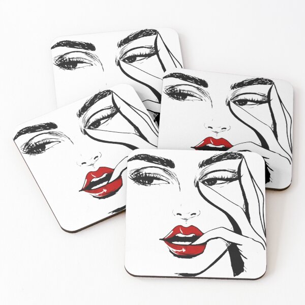 Item preview, Eyelashes Glamor Girl Simply Eyes Lips Fashion Apparel Essential Inspiration Joy Mood Funny designed and sold by DesignByHeartUK.