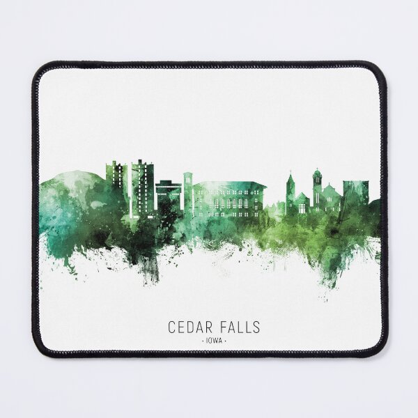 Item preview, Cedar Falls Iowa Skyline designed and sold by ArtPrints.