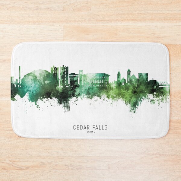Item preview, Cedar Falls Iowa Skyline designed and sold by ArtPrints.