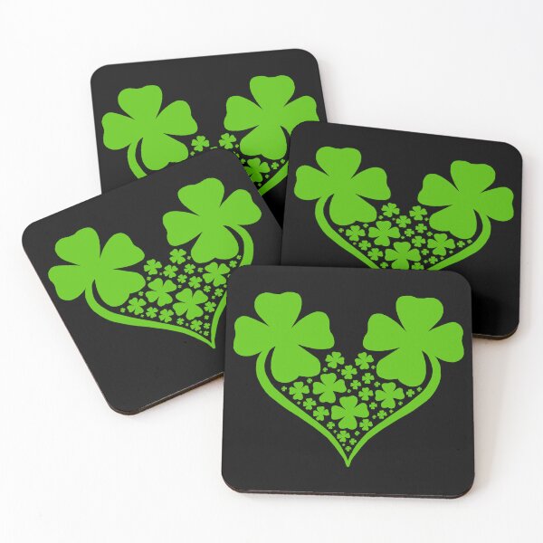 Item preview, Irish 4 Leaf Clover Heart designed and sold by Deborah Camp.