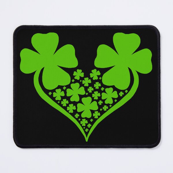Item preview, Irish 4 Leaf Clover Heart designed and sold by Deborah Camp.