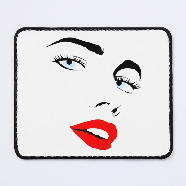 Item preview, Eyelashes Glamor Girl Simply Eyes Lips Fashion Apparel Essential Inspiration Joy Mood Funny designed and sold by DesignByHeartUK.