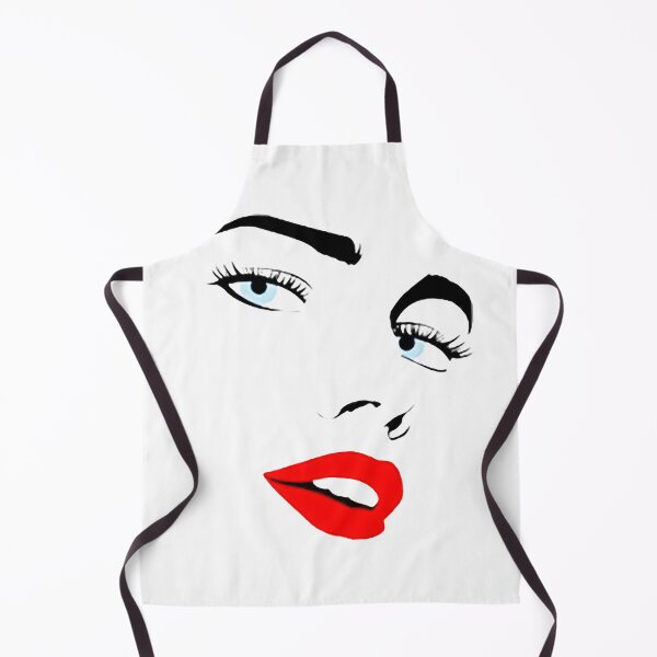 Item preview, Eyelashes Glamor Girl Simply Eyes Lips Fashion Apparel Essential Inspiration Joy Mood Funny designed and sold by DesignByHeartUK.