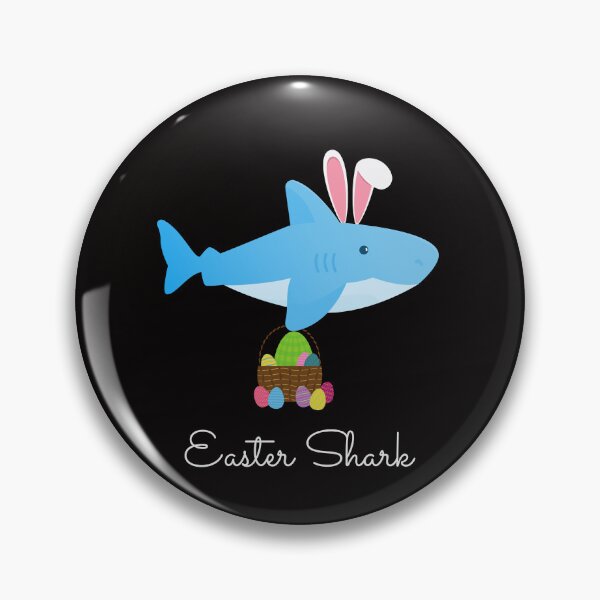 Aperçu de l'œuvre Requin de Pâques créée et vendue par BrighterDaysCo.