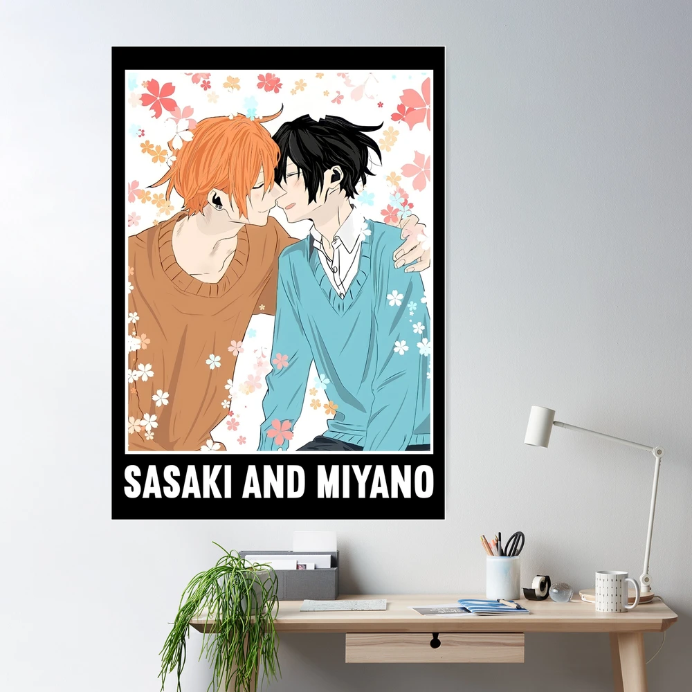 higehiro anime, minimalist poster, by suhaana mian