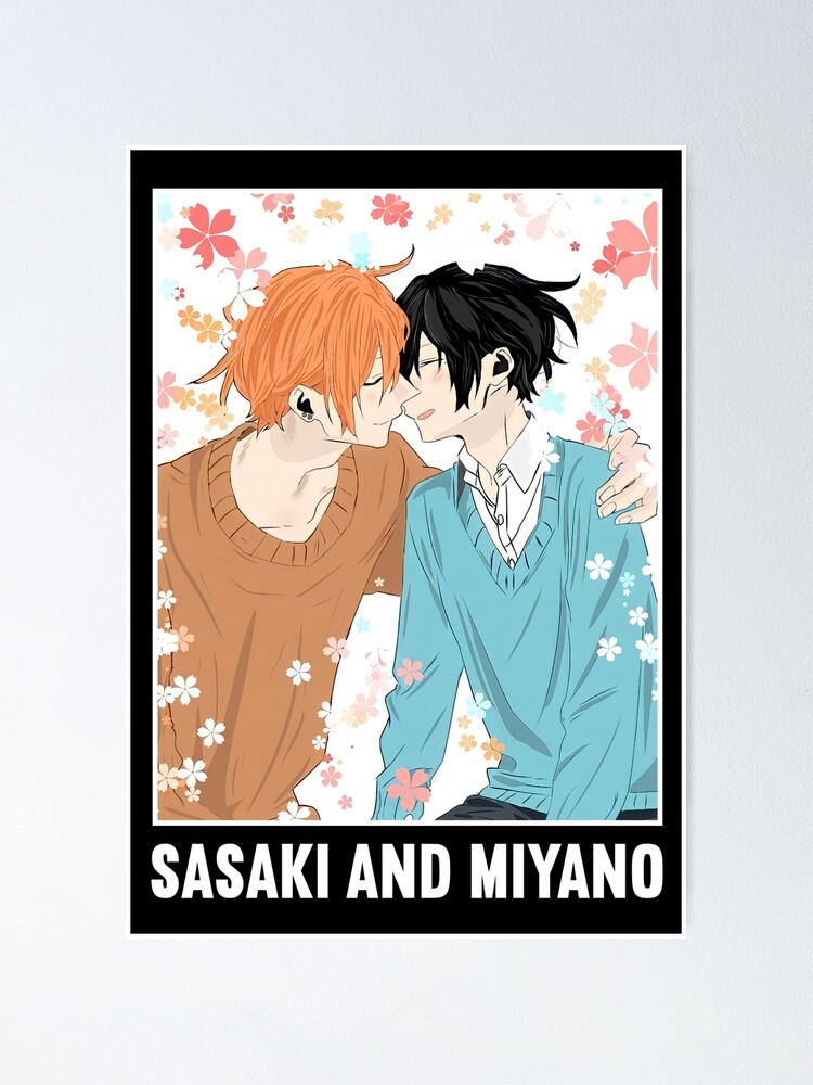 sasaki and miyano Sticker for Sale by Nikhil Mehra