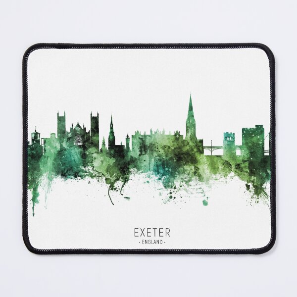 Item preview, Exeter England Skyline designed and sold by ArtPrints.