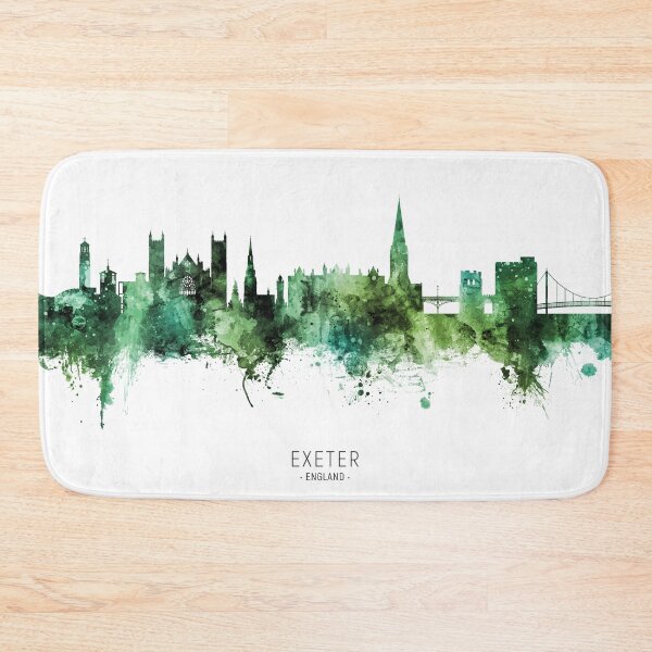 Item preview, Exeter England Skyline designed and sold by ArtPrints.