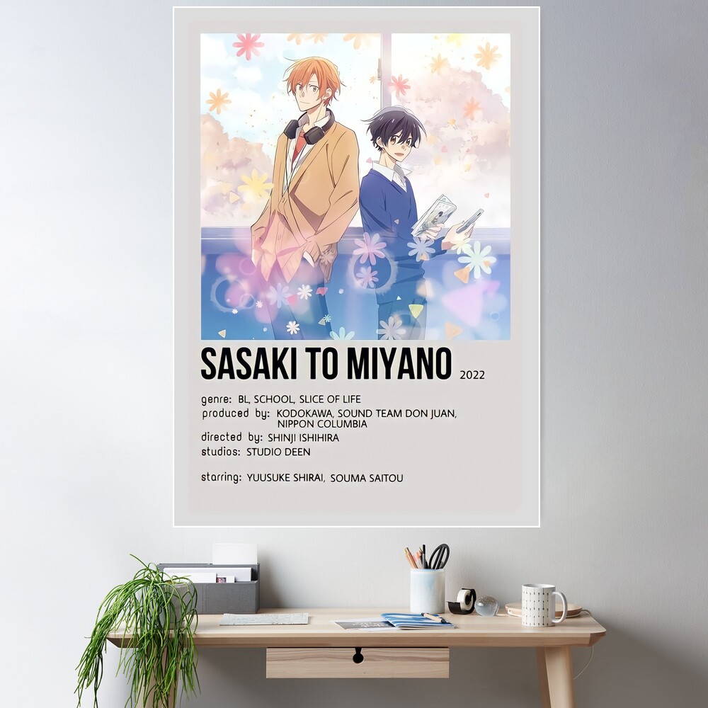 sasaki and miyano Art Board Print for Sale by Nikhil Mehra