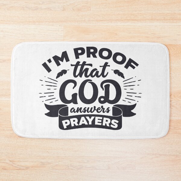 Item preview, I'm proof that god answers prayers, simple, elegant  designed and sold by CBNetwork.