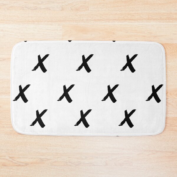 Item preview, Black X Criss Cross Pattern All Over designed and sold by fontspree.