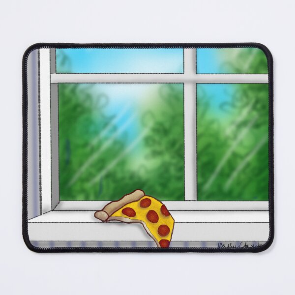 Item preview, Pizza on a Windowsill  designed and sold by heathersartwork.