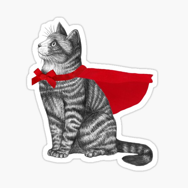 Item preview, SuperCat designed and sold by Katy Lee.