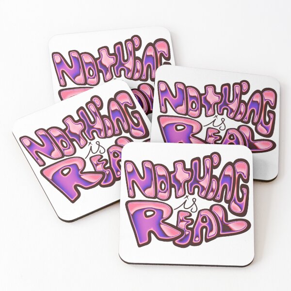 Item preview, Nothing is Real Typography designed and sold by hannahvira.