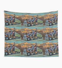 Downton's Transport Peterbilt Wall Tapestry