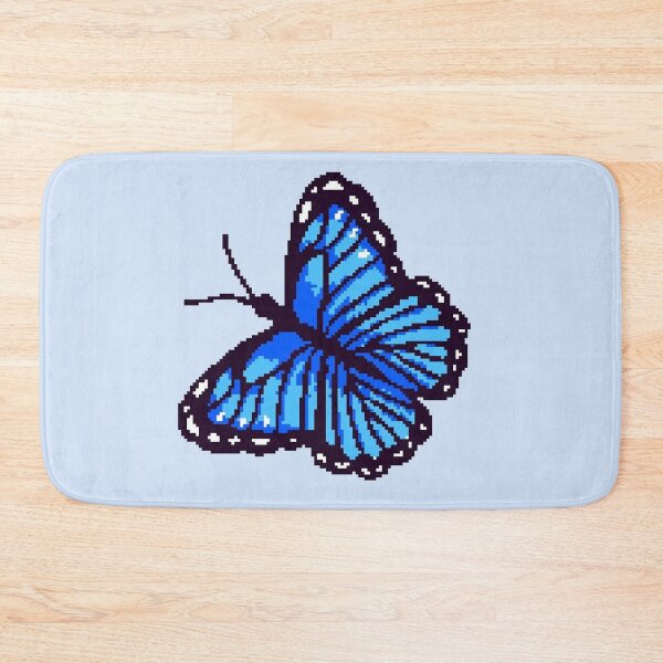 Item preview, Monarch butterfly pixel art designed and sold by Skydrak91.