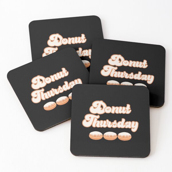 Item preview, Donut Thursday - funny donuts lover slogan designed and sold by kapotka.