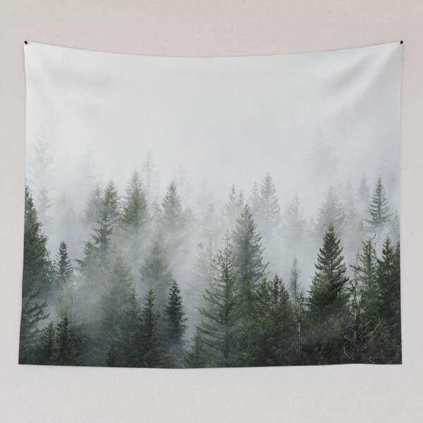 Item preview, Foggy forest designed and sold by ProfiTrollka.