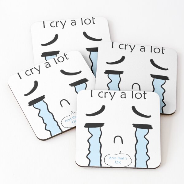 Item preview, I Cry A Lot And Thats Ok tshirt designed and sold by Rida Faiz.