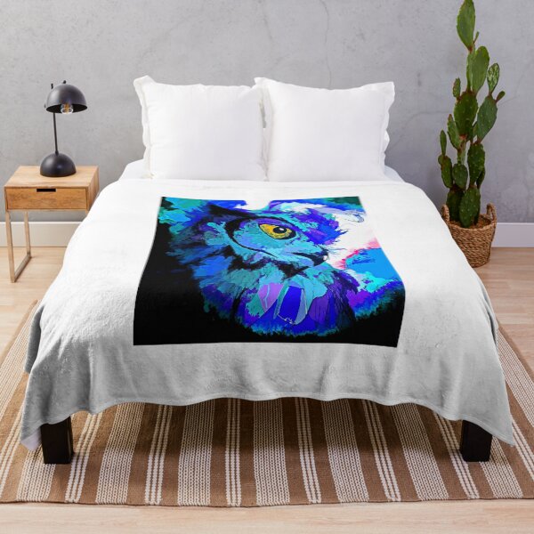 Item preview, Owl inked in the rain designed and sold by SRKFineArt.