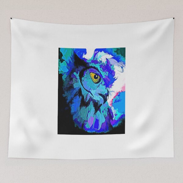 Item preview, Owl inked in the rain  designed and sold by SRKFineArt.