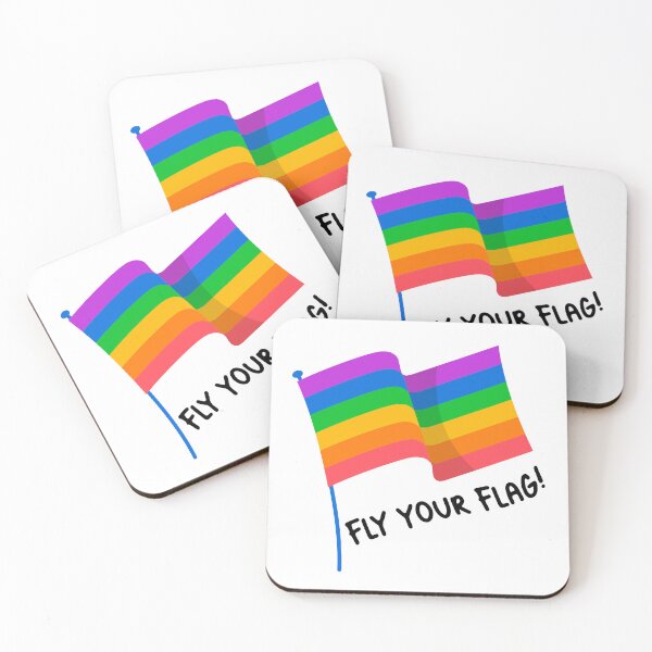 Item preview, Rainbow Flag Pride Month LGBTQIA designed and sold by StickerbashCo.