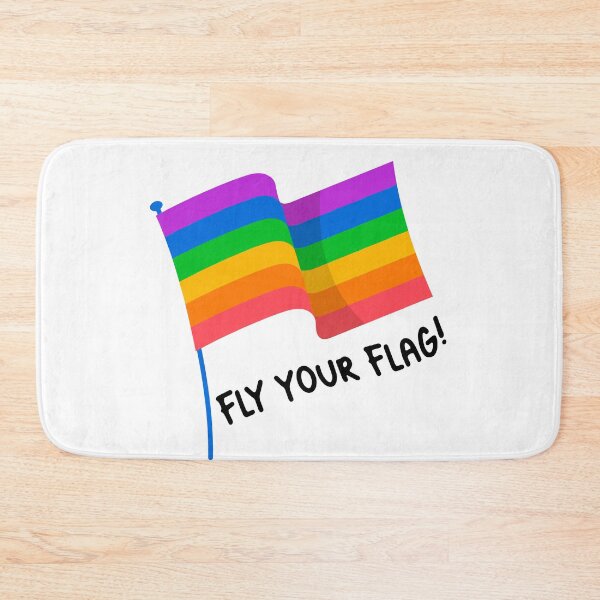 Item preview, Rainbow Flag Pride Month LGBTQIA designed and sold by StickerbashCo.