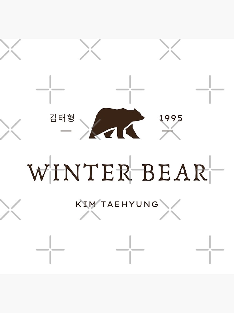 BTS V Taehyung Winter Bear tote bag – ThisMagicShop