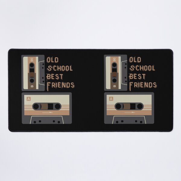 Aperçu de l'œuvre Old School Best Friends BFF - Musicothérapie créée et vendue par RedSparkle.