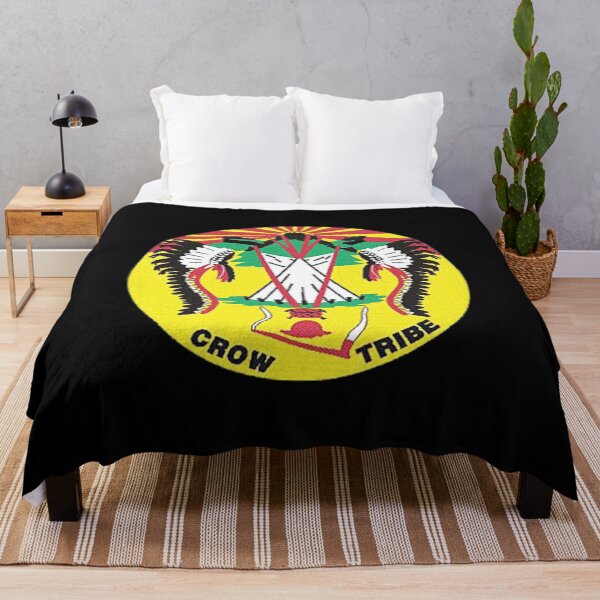 Item preview, crow nation flag retro designed and sold by Original1977.