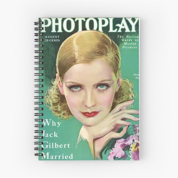 Artikelvorschau, Greta Garbo Photoplay Magazin 1929 entworfen und verkauft von Duncan-Mac.