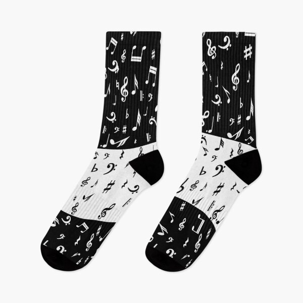 Item preview, Black and whte music wave designed and sold by Auslandesign.