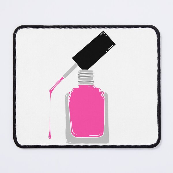 Item preview, Girly Pink Nail Polish designed and sold by PreppyPalace.