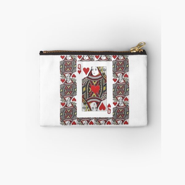 Item preview, CASINO RED QUEEN  HEARTS ABSTRACT ART designed and sold by sharlesart.